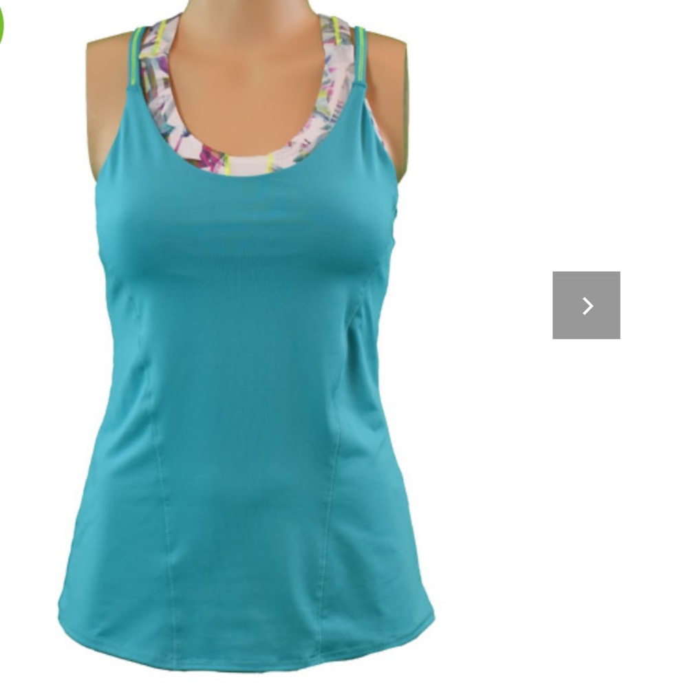 Lucky in Love | Haviana Floral Breeze Cami Aquamarine Medium